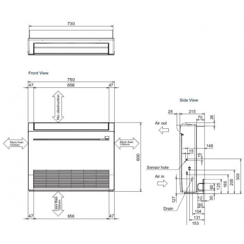 Mitsubishi Electric MFZ-KW60VG/MUFZ-KW60VGHZ ZUBADAN